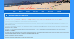 Desktop Screenshot of orangesandlemons.com